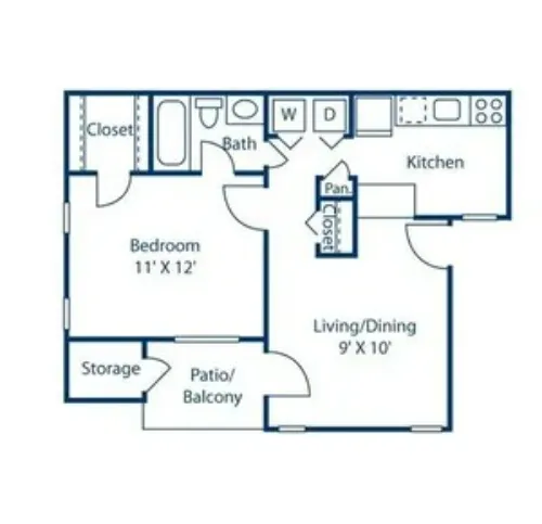 Greenwood Creek Benbrook FloorPlan 1