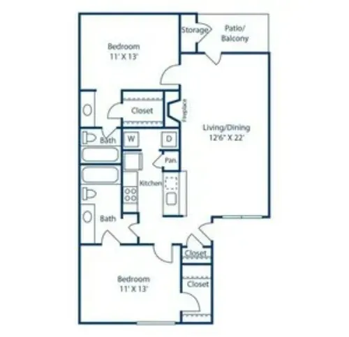 Greenwood Creek Benbrook FloorPlan 7