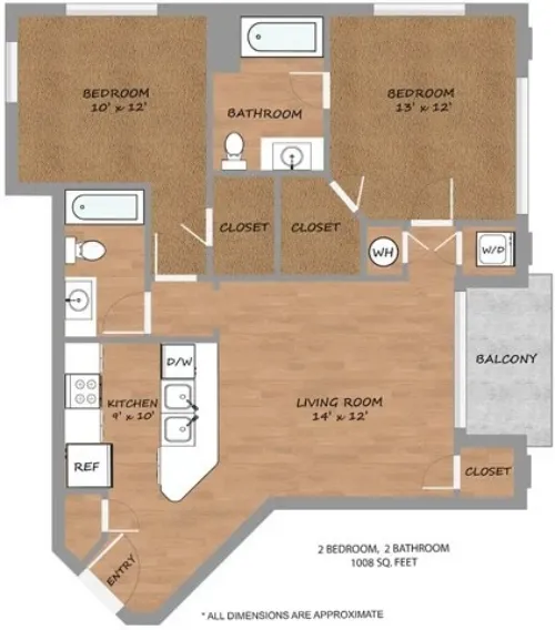 H Squared Denton FloorPlan 4