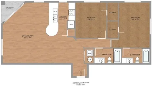 H Squared Denton FloorPlan 5