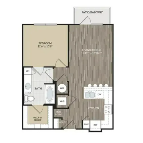 Hangar 19 Fort Worth FloorPlan 1