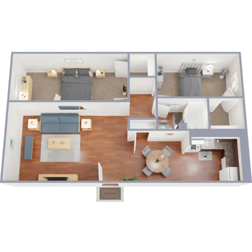 Harris Gardens Fort Worth Floorplan 10