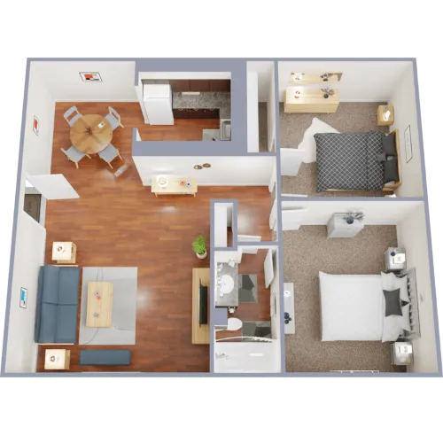 Harris Gardens Fort Worth Floorplan 11