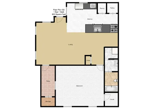 Highland Villas Arlington FloorPlan 2