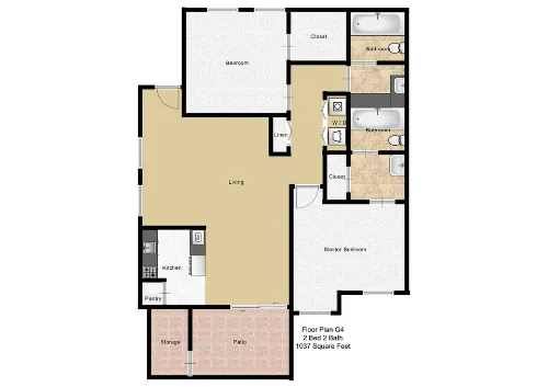 Highland Villas Arlington FloorPlan 7