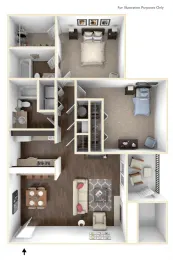 Horizons at Sunridge Fort Worth Floorplan 10