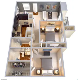 Horizons at Sunridge Fort Worth Floorplan 11