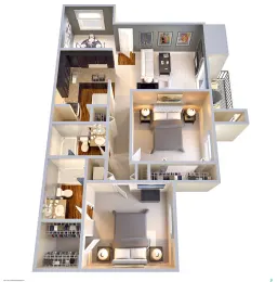 Horizons at Sunridge Fort Worth Floorplan 9