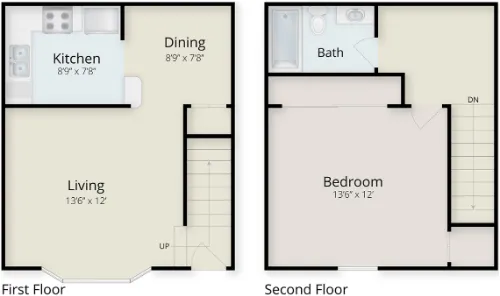 Iconic Village Apartments Denton Floorplan 12