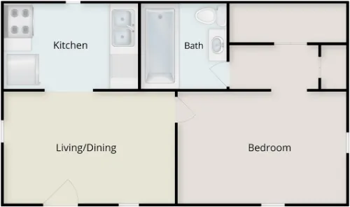 Iconic Village Apartments Denton Floorplan 13