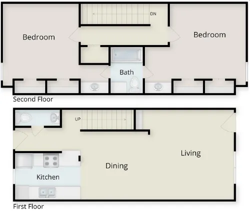 Iconic Village Apartments Denton Floorplan 15