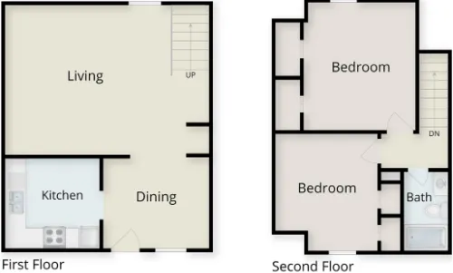 Iconic Village Apartments Denton Floorplan 16