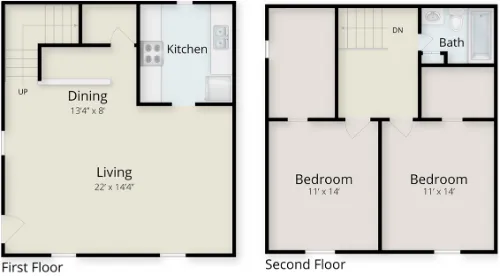 Iconic Village Apartments Denton Floorplan 23