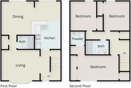 Iconic Village Apartments Denton Floorplan 28