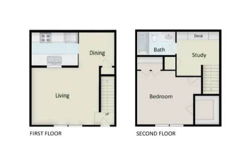 Iconic Village Apartments Denton Floorplan 3
