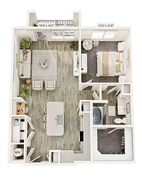 Jefferson Lakehaven Grand Prairie Floorplan 3