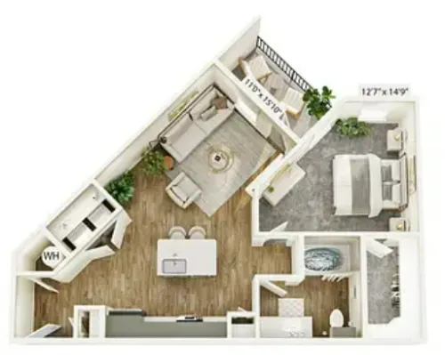 Jefferson Prairie Park Fort Worth FloorPlan 3