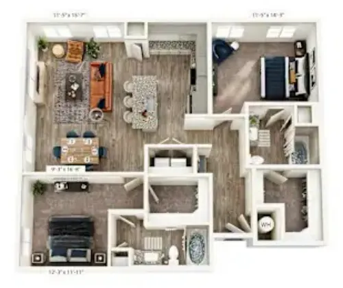 Jefferson Ridglea Village Fort Worth FloorPlan 11