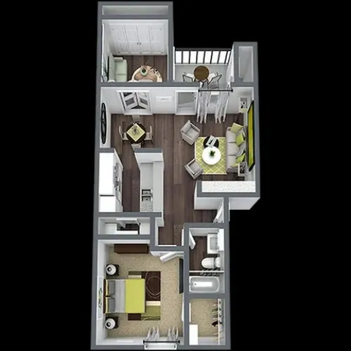 LIV on the Green Apartment Homes Arlington FloorPlan 5