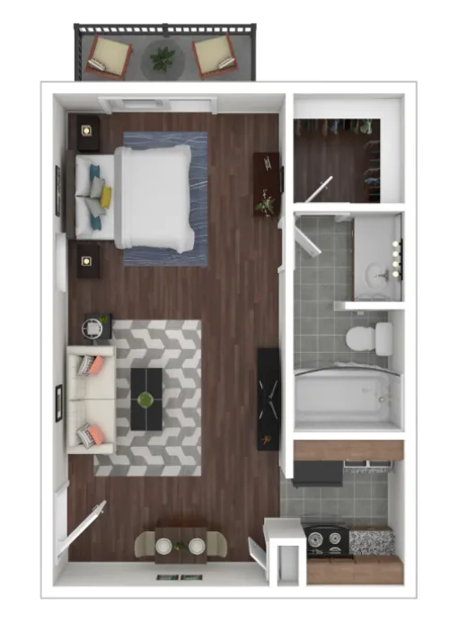 Las Palmas Arlington floor plan 1