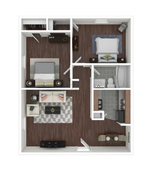 Las Palmas Arlington floor plan 6