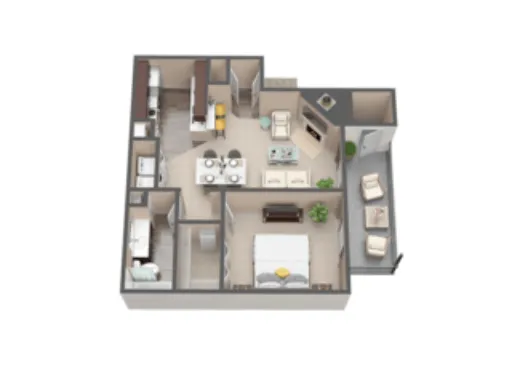 Laurel Heights at Cityview Fort Worth Floorplan 2