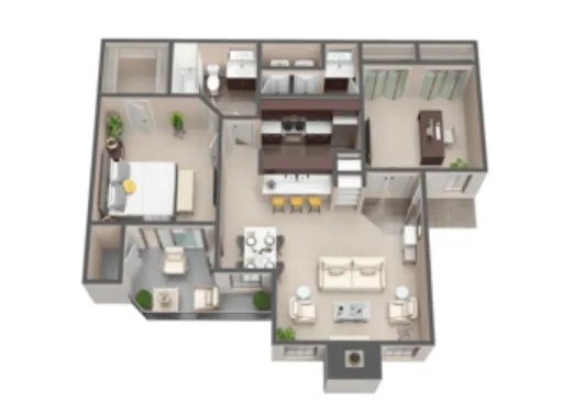 Laurel Heights at Cityview Fort Worth Floorplan 5