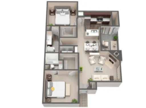 Laurel Heights at Cityview Fort Worth Floorplan 7