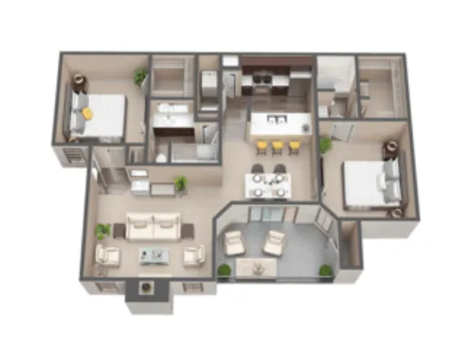 Laurel Heights at Cityview Fort Worth Floorplan 8