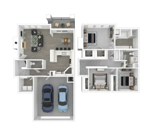 Lauren Apartments Fort Worth Floorplan 12