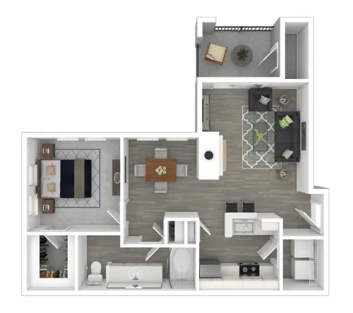 Lauren Apartments Fort Worth Floorplan 2