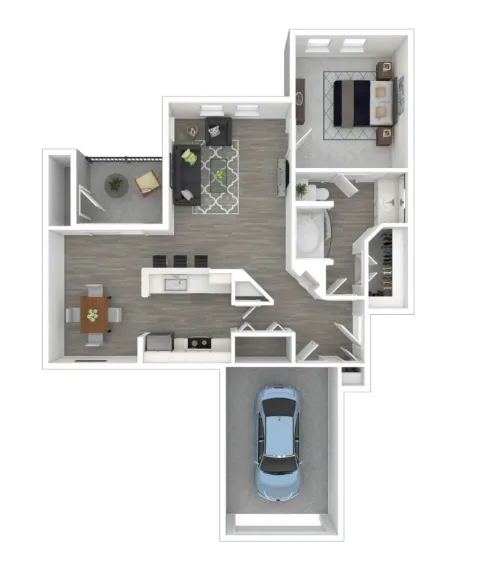 Lauren Apartments Fort Worth Floorplan 4