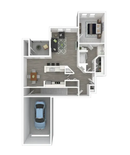 Lauren Apartments Fort Worth Floorplan 5