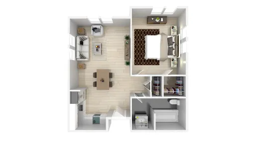 Lewisville Estates Senior Living Floorplan 2