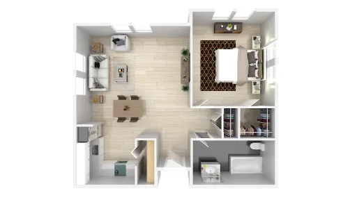 Lewisville Estates Senior Living Floorplan 3