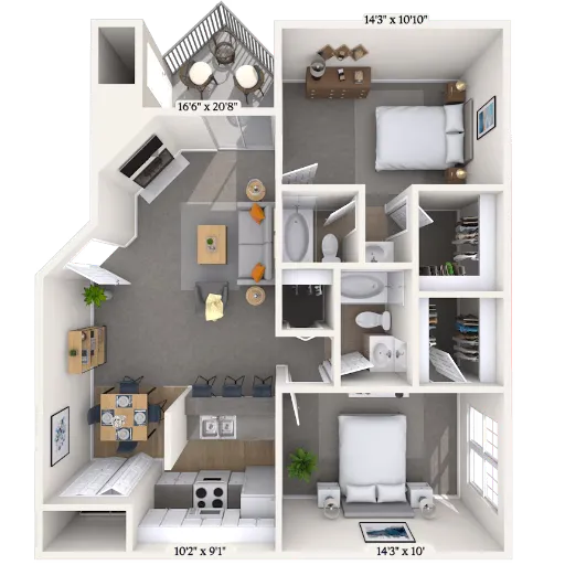 MAA Grapevine Floorplan 7