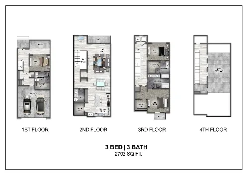 Madera at Leftbank Fort Worth Floorplan 30