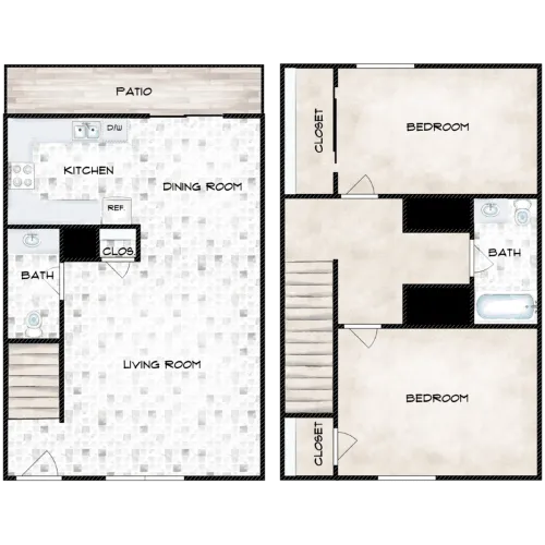 Manchester House Apartments Denton FloorPlan 10