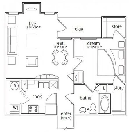 Mansions at Hickory Creek Floorplan 2