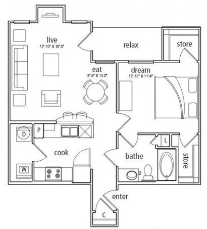 Mansions at Hickory Creek Floorplan 3