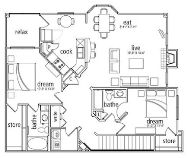 Mansions at Hickory Creek Floorplan 5