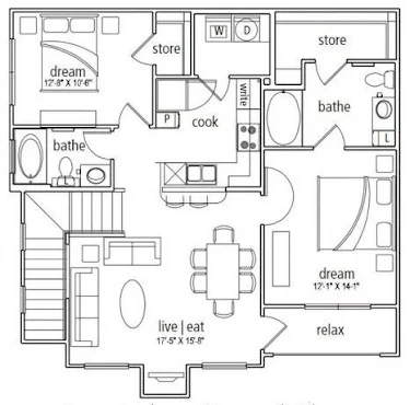 Mansions at Hickory Creek Floorplan 6