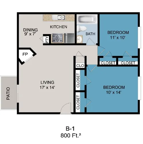 Marina Del Rey Grapevine Floorplan 4