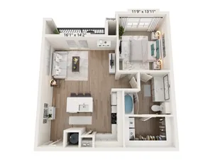 Marlowe Wellington Fort Worth Floorplan 4
