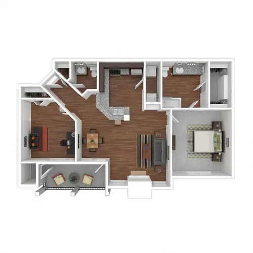 Marquis at Lantana Flower Mound Floorplan 3