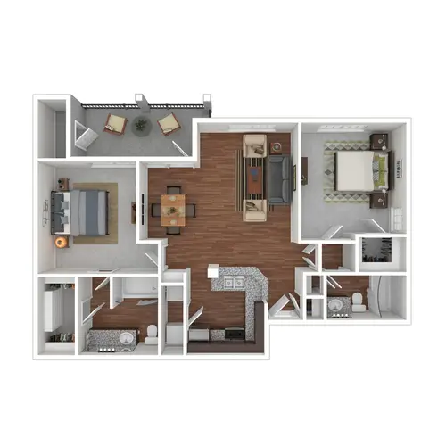 Marquis at Lantana Flower Mound Floorplan 4