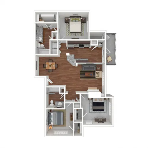Marquis at Lantana Flower Mound Floorplan 6