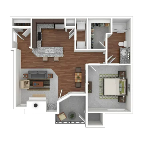 Marquis at Stonegate Fort Worth FloorPlan 1
