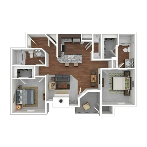 Marquis at Stonegate Fort Worth FloorPlan 3