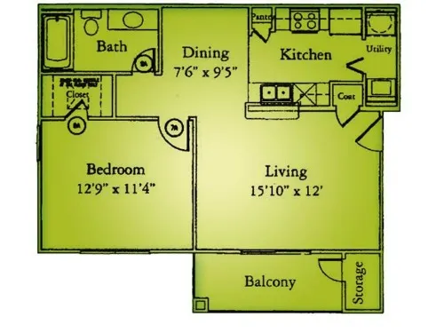 Mayfield Park floor plan 1